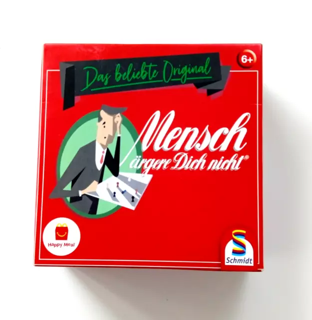 Mensch ärgere dich nicht Spiel Mini aus Happy Meal von Schmidt NEU