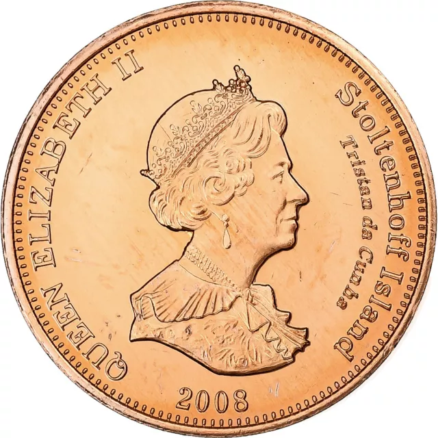 [#1047142] Tristan Da Cunha, STOLTENHOFF ISLAND, Elizabeth II, 2 Pence, 2008, Co