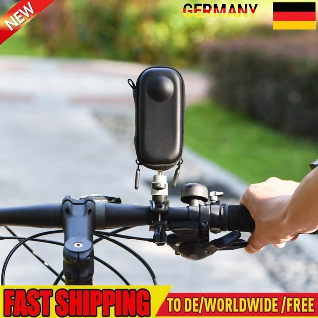Hartschalen-Schutzhülle PU-Tragetasche für Insta360 One X3/2 (schwarz)