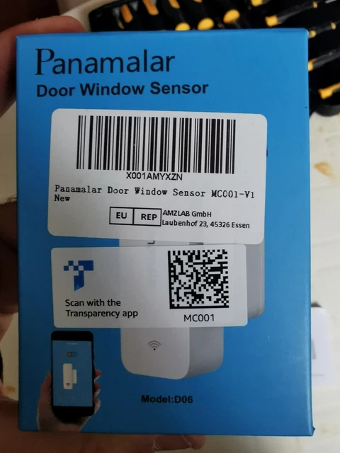 Sensore Smart Home Alexa Sensore Porte Finestre WiFi Allarme