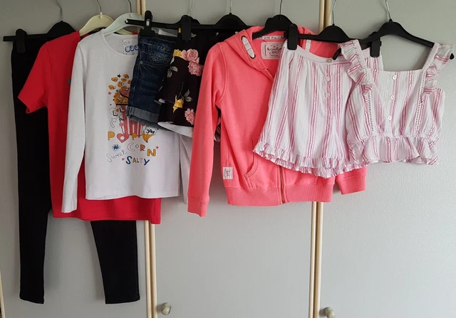 Girls Clothing Bundle 8 Items Next Etc Age 9-10 Years