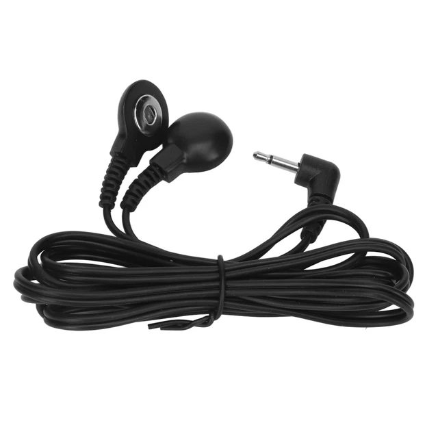 5 Pièces Fil 'électrode Noir 2.5mm Coude 1.2m Fils De Plomb De Remplacement 9