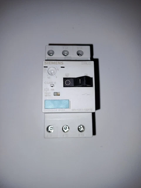 Disjoncteur moteur SIEMENS 3RV1011-1KA10 9-12A /#S L02L 4759