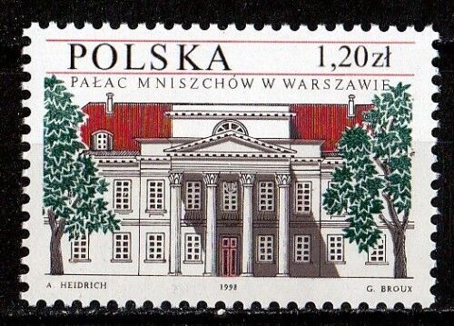 POLEN 1998 ** postfrisch SC # 3420 Schloss Mniszech, Warschau,
