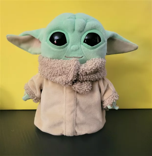 Mattel Star Wars Mandalorian The Child  Baby Yoda 9" Plush Soft Stuffed Green