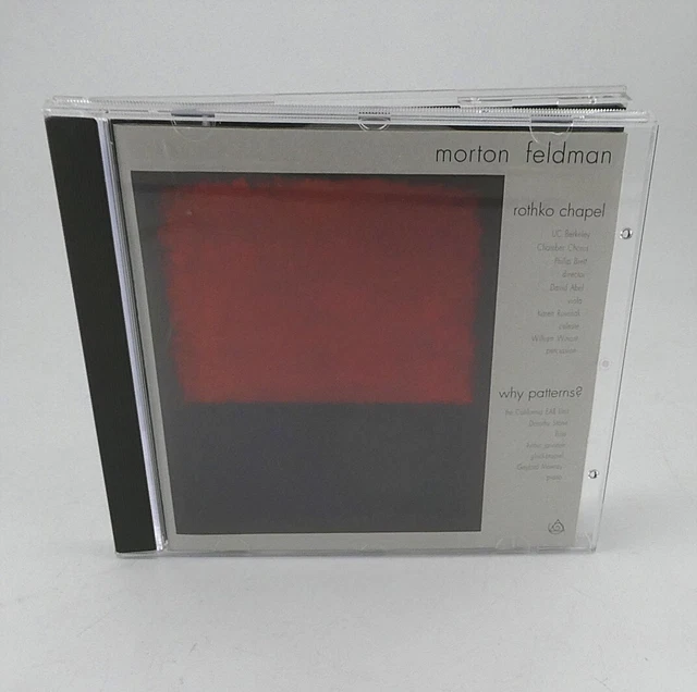 MORTON FELDMAN - Rothko Chapel - New CD - D4A EUR 19,46 - PicClick IT
