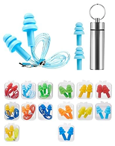 LAOYE Bouchon Oreille Anti Bruit 14 Paires Bouchons d'oreille pour Sommeil Dormi