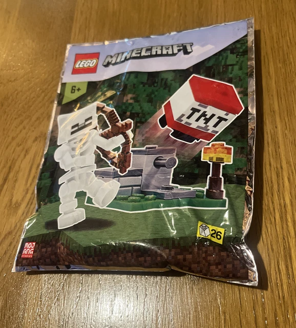 LEGO MINECRAFT - TNT Launcher and Skeleton - Foil Pack 662102 New ...