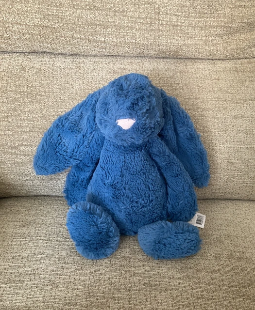 JELLYCAT MEDIUM BASHFUL Mineral Blue Bunny Rabbit Plush Soft Toy £69.99 ...