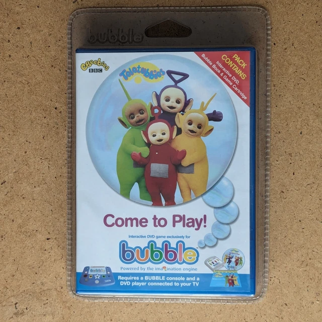 NEW SEALED CBEEBIES BBC Teletubbies Bubble Interactive DVD Game £18.99