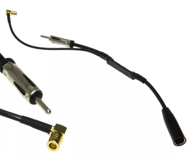 Adaptateur Câble Ai.net Aux Rca +Câble Jack 3.5mm Pour L'Autoradio Alpine  JVC