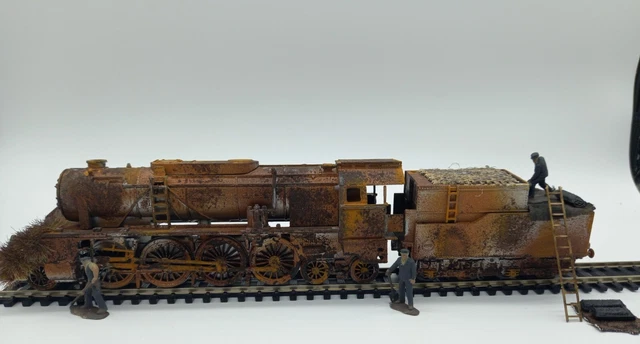 00 Gauge (1:76 Scale) Scrapyard Locomotive Set – 3D Printed Resin Model, Set Of 3