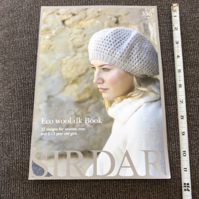 SIRDAR INDIE KNITS knitting yarn pattern book 336 women men & girls 22