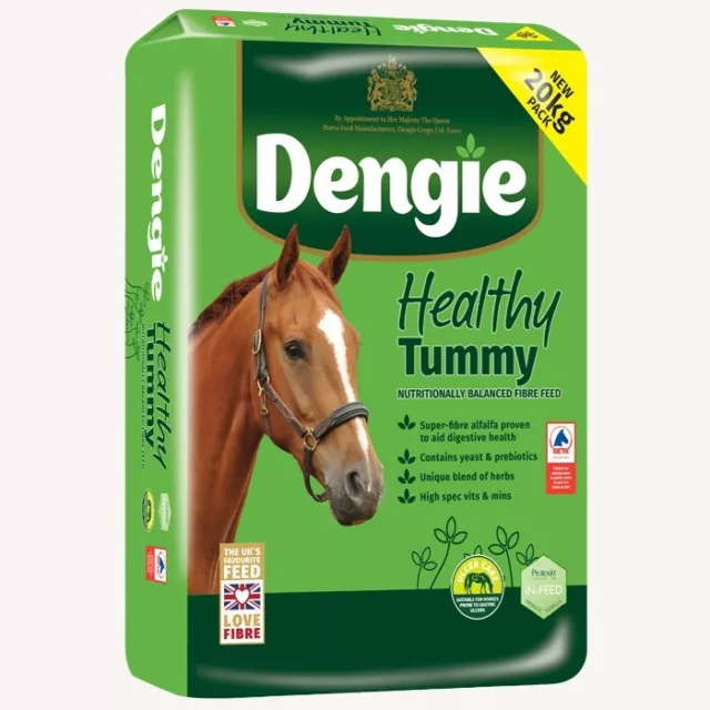 HORSE PONY FOOD / FEED Dengie Healthy Tummy 20kg NEW 20KG SIZE