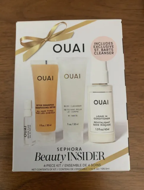 Sephora Beauty Insider Birthday Gift OUAI 4 piece kit- 2023