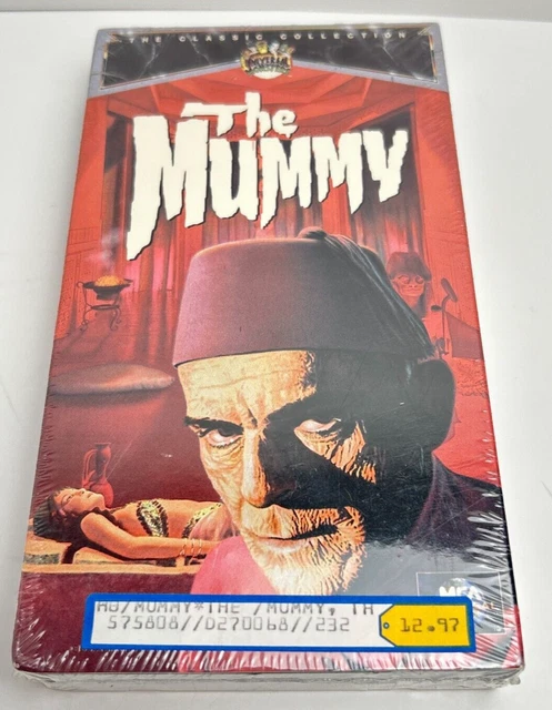 THE MUMMY VHS MCA Universal Home Video Boris Karloff Zita Johann ...