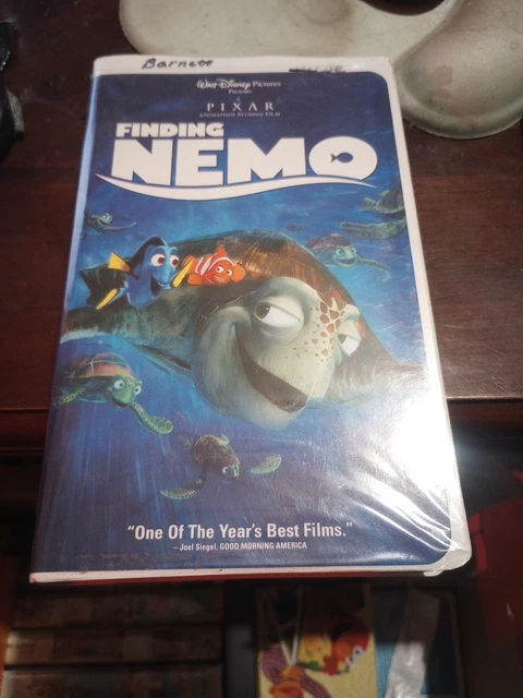 FINDING NEMO (2003), VHS Clamshell Case Walt Disney Pixar Animation ...