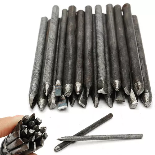 20 Packs Steel Punches 4 mm Flower Punch Stamp Set Practical Metal Stamping  Kit Stamping Jewelry Tools for Jewelry DIY 