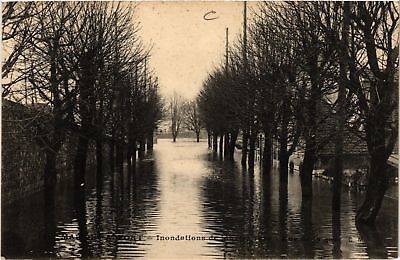 CPA maisons-Alfort-floods in january 1910-rue de la gare (659448)