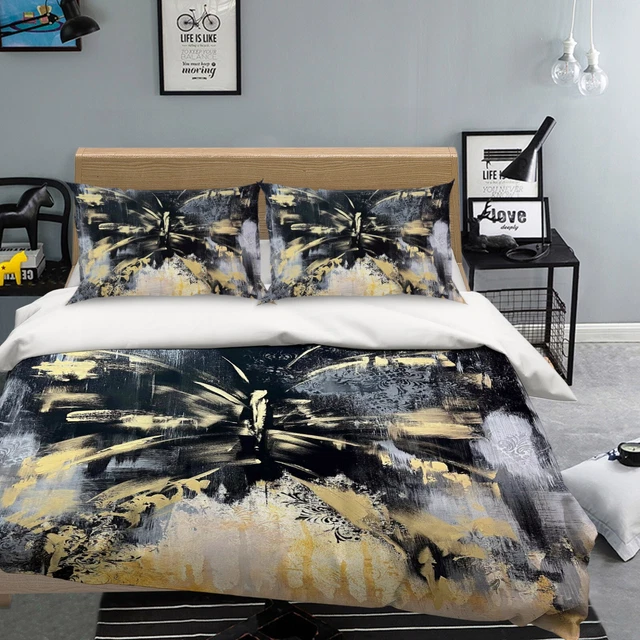 Copricuscino letto farfalla 3D H9273 coperta piumone Skromova Marina Erin