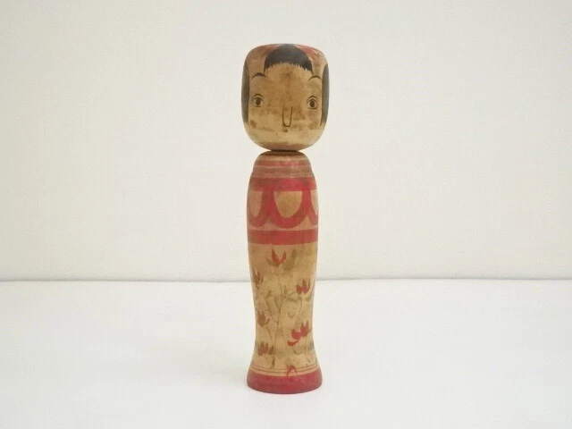 44169# TRADITIONAL JAPANESE CRAFT / KOKESHI DOLL (22.7 cm)/ ARTISAN WORK