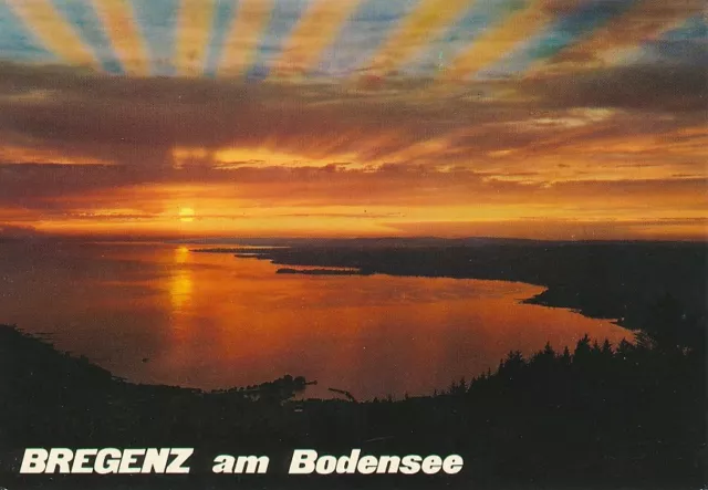 alte AK Bregenz am Bodensee, Österreich ungelaufen Ansichtskarte B094b