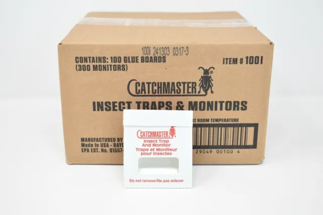 300 Catchmaster FULL CASE Spider Cockroaches Insect Traps Spider Scorpion