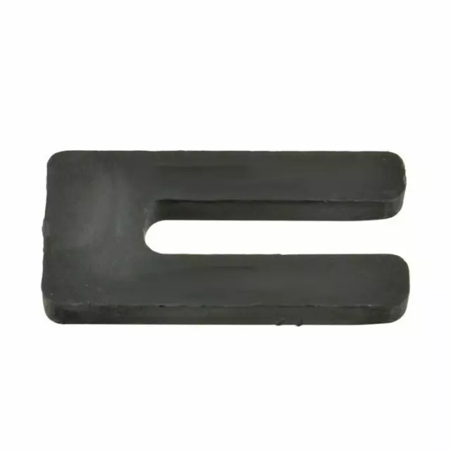 BLACK Window Packer 10mm x 75mm x 36mm Horseshoe Packing Shim Plastic