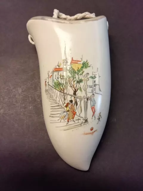 Alte Wandvase 50er Jahre Italienisches Motiv