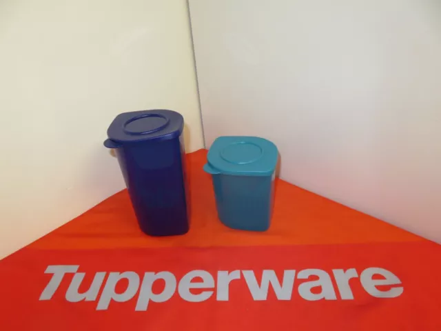 Lot  Boites Bleu 1L 1L5 Tupperware Neuf Dans Emballage D'origine