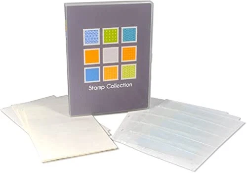 UniKeep Stamp Collection Organizer/Case - Holds 150 Stamps
