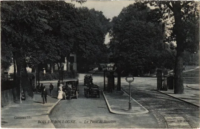 CPA PARIS 16e Bois de Boulogne POrte de Suresnes ND Phot (1249457)