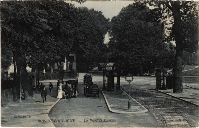 CPA PARIS 16e Bois de Boulogne POrte de Suresnes ND Phot (1249457)