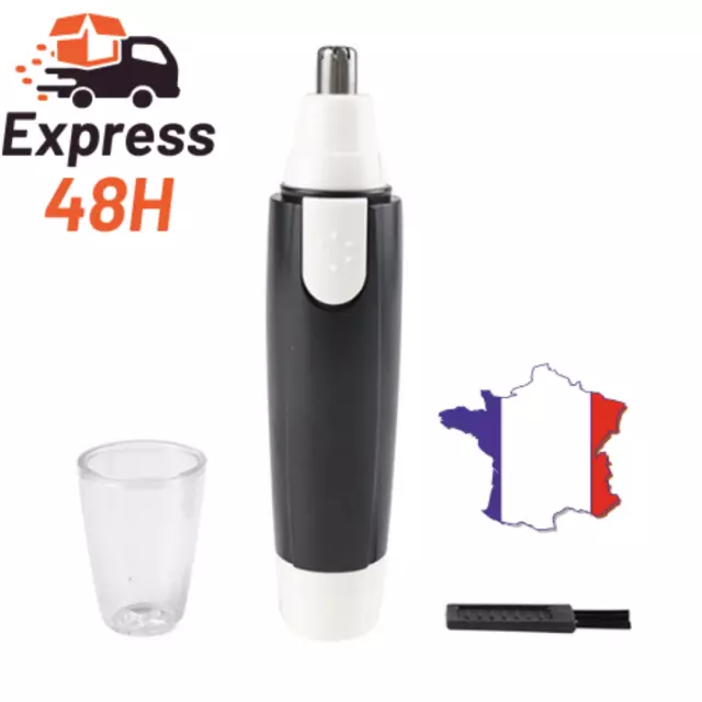 Tondeuse Rasoir à Poils de Nez et Oreille Epilateur Pro Grande Vitesse Lavable