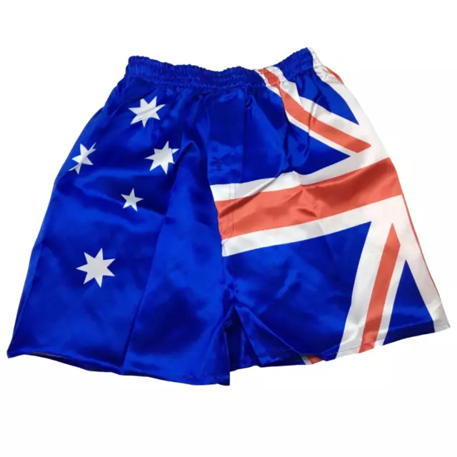 AUSTRALIA FLAG BOARD SHORTS Underwear Undies Souvenir Polyester One Size