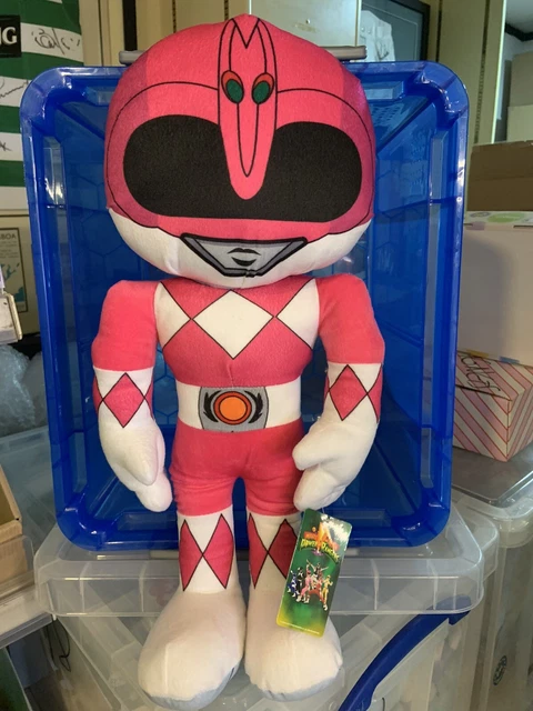 GIANT OFFICIAL LICENSED Plush Mighty Morphin Power Rangers 50cm Pink ...