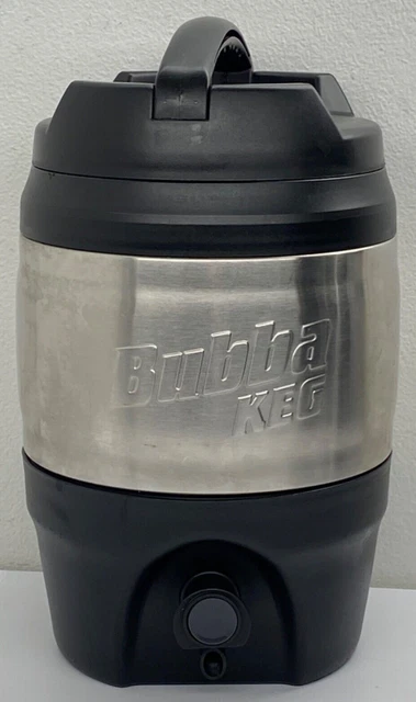 Bubba Keg Thermos 128oz 3.8L Stainless Steel Large Spout Insulated Dispenser BLK