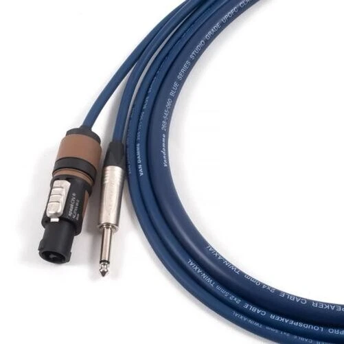 Monacor - Cordon Haut-parleur, 10 M, Fiche SPEAKON, 2 Pôles Mâle, 2 X 2 5 Mm2 Neutrik 00558423839