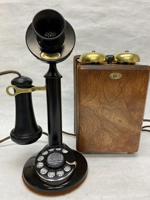 Western Electric Candlestick Telephone Restored Working