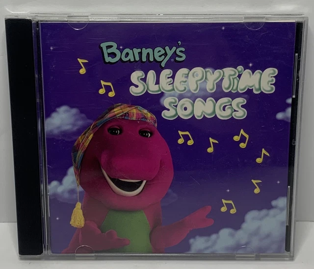 BARNEY S SLEEPYTIME SONGS CD 1995 Barney The Purple Dinosaur Album 