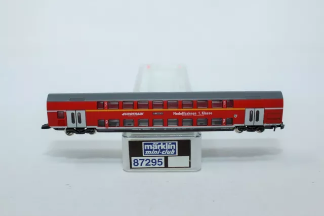 Z Scale Marklin Mini-Club 87295 Eurotrain Passenger Car Double Deck car DB