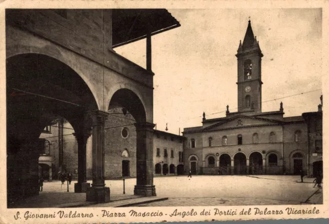 S. Giovanni Valdarno f. g.  viaggiata 1942 Arezzo