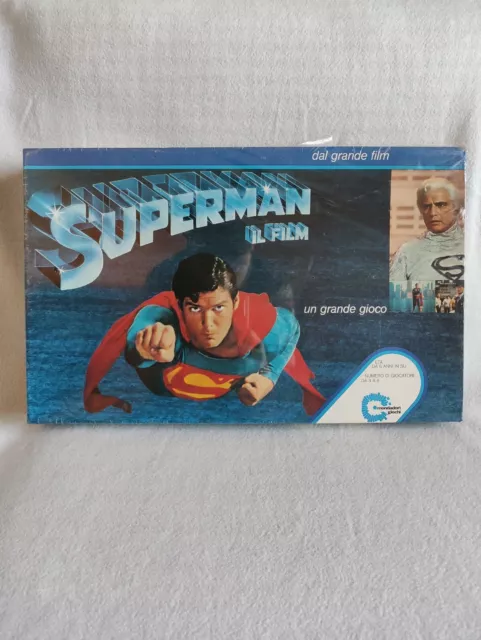 Gioco da tavolo vintage "Superman - Il Film" [anno 1979 • raro • sigillato]