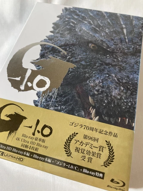 GODZILLA MINUS ONE -1.0 Deluxe Edition JP 4K Ultra HD+3 Blu-ray+2 ...