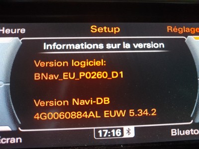 Mise à jour MMI  3G BASIC  BNAV  logiciel + carte GPS