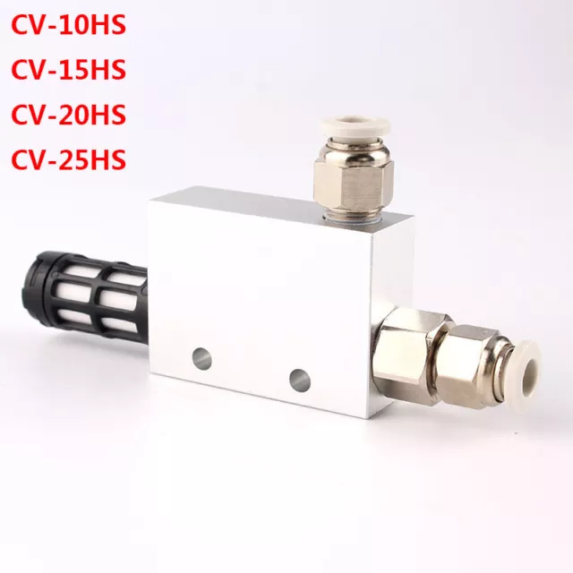 CV-10HS/15HS/20HS/25HS Vacuum Venturi Generator Nozzle Ejector Pneumatic Fitting