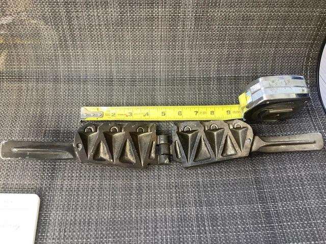 Pyramid Sinker Mold Makes 5 Sizes