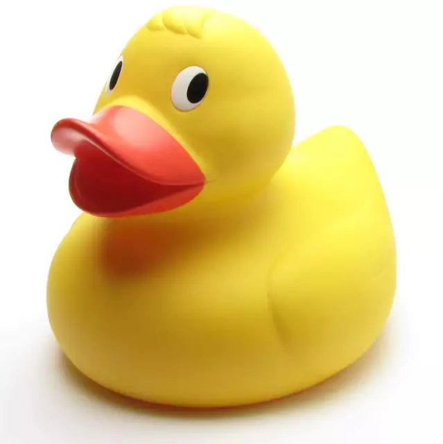 Badeente  XXL-Badeente Wilma 31cm  Quietscheente Quietscheentchen Plastikente