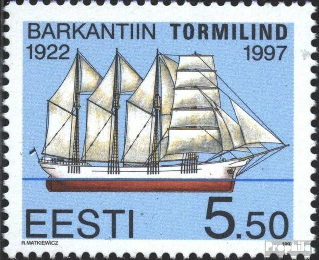 Briefmarken Estland 1997 Mi 309 gestempelt Schiffe, Boote