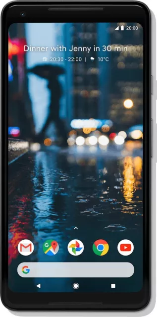 Google Pixel 2 XL Neuware ohne Vertrag Black/Black & White 64/128 GB DE Händler